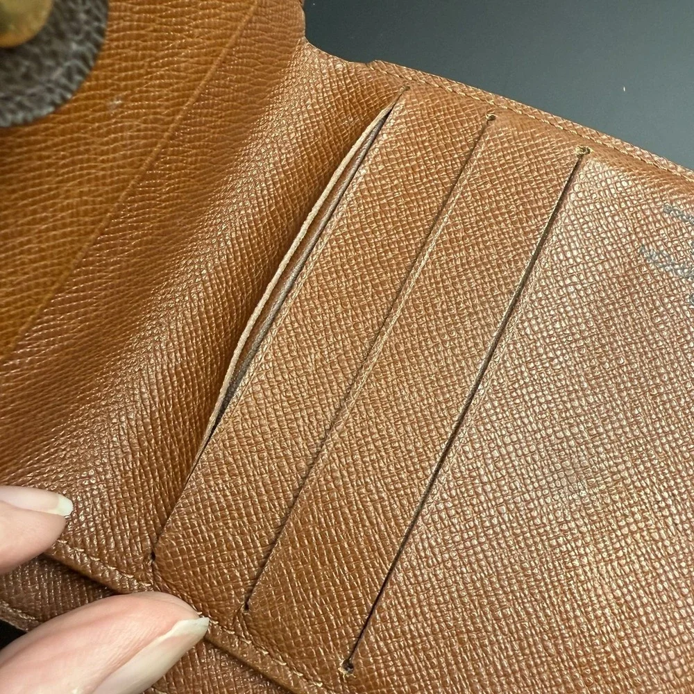 Louis Vuitton‎ Monogram Compact Zip Wallet Vintage 2002 Bifold MI0062 Box